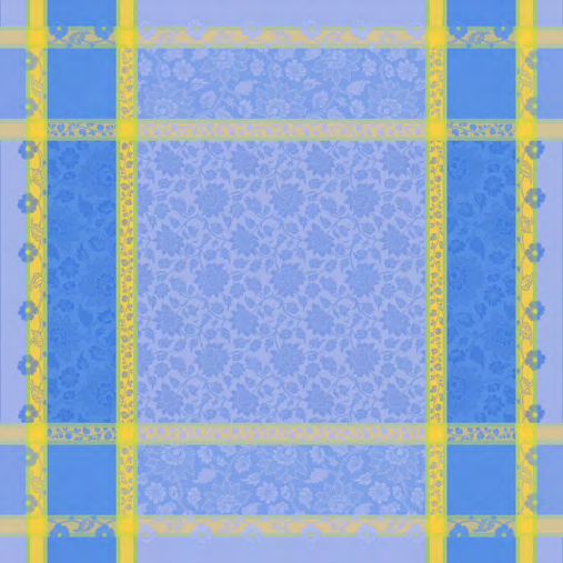 Palais d'Indie — Bleu/Jaune